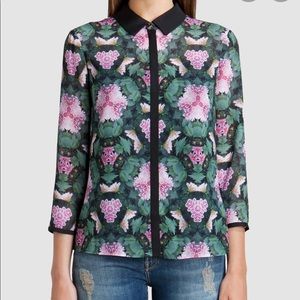 Ted baker fooral blouse, size 0